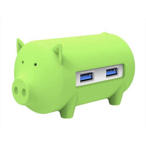 ORICO H4018-U3 Litte Pig 3-Port USB 3.0 Hub with SD TF Card Reader 2