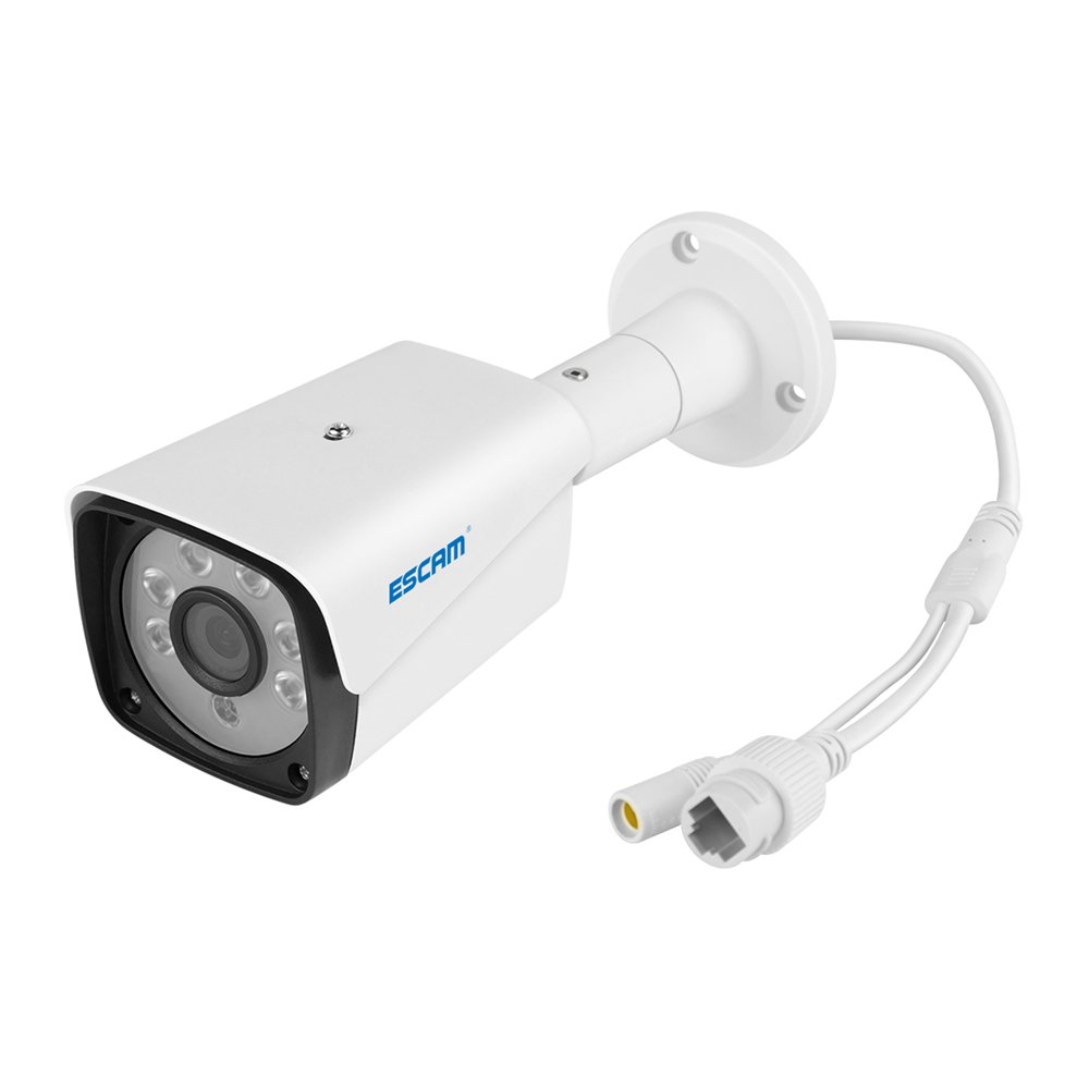 ESCAM QH002 HD 1080P IP Camera ONVIF H.265 P2P Outdoor Waterproof IR Bullet with Smart Analysis Function Surveillance Security Camera 1