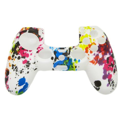 Camouflage Army Soft Silicone Gel Skin Protective Cover Case for PlayStation 4 PS4 Game Controller 26
