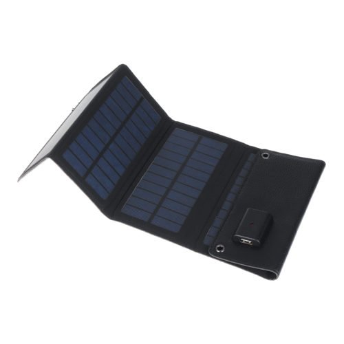 7W 5V Waterproof Foldable Mono-crystalline Silicon Solar Panel With LED Charging indicator & USB Interface 6