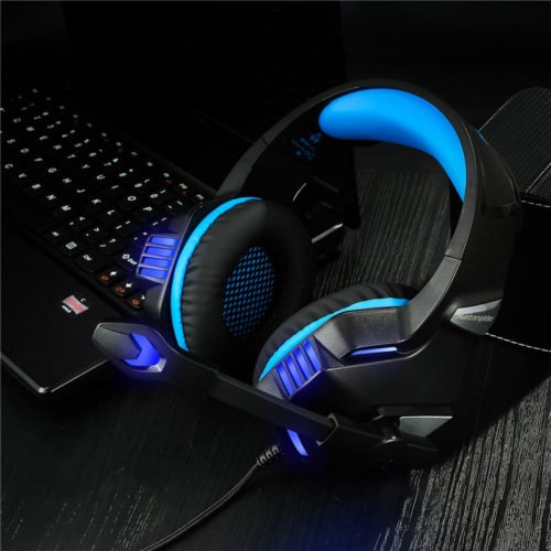 Hunterspider V3 3.5mm Wired LED Gaming Headphone Noise Cancelling With Mic For Laptop PS4 Xbox One 6