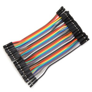 120pcs 10cm Female To Female Jumper Cable Dupont Wire For Arduino