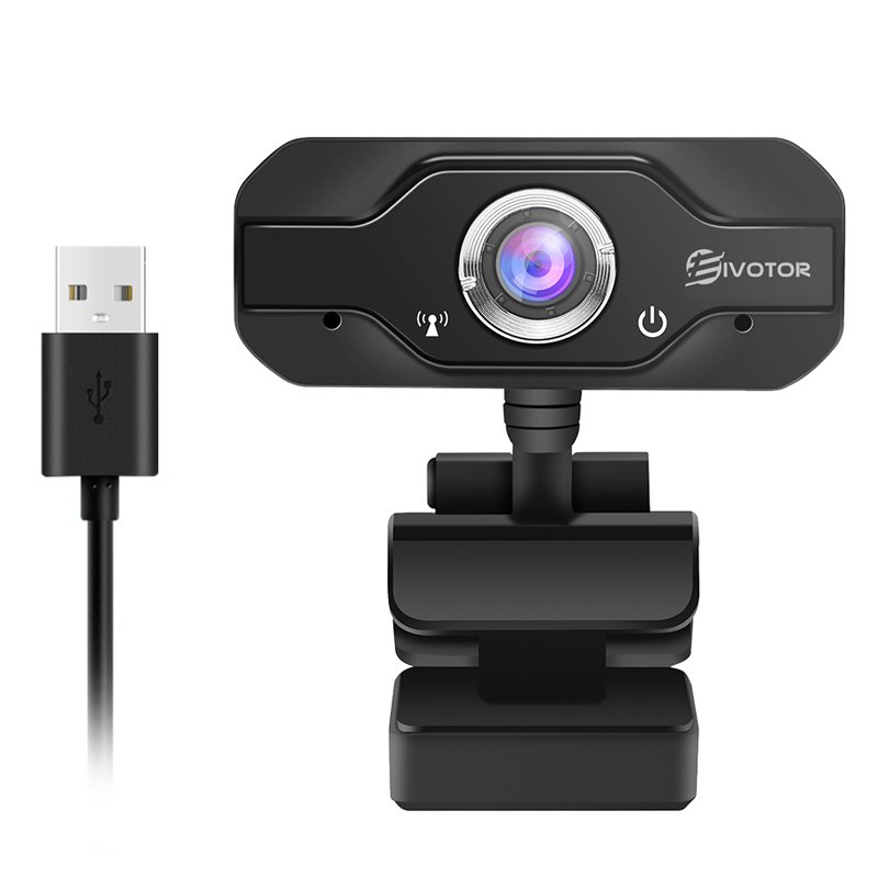 EIVOTOR 1080P HD CMOS Sensor Webcam Adjustable Angle Computer Camera 1