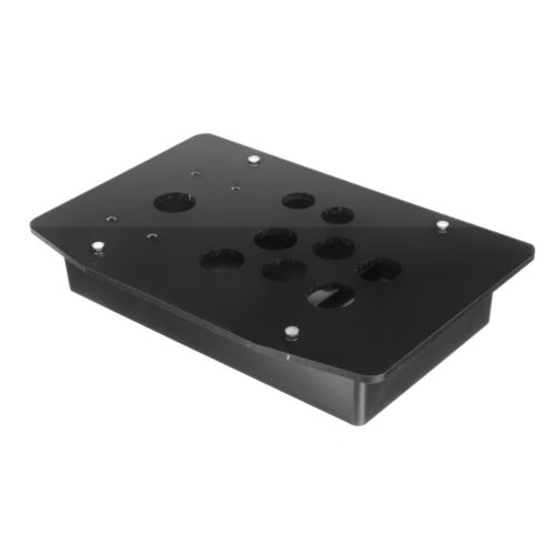 DIY Clear Black Acrylic Panel Case Sturdy Construction for Arcade Joystick Game Controller 2