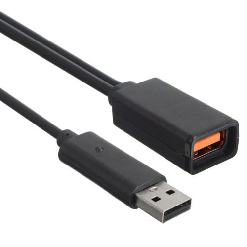 2.3m USB AC Adapter Power Supply Cable for Xbox 360 Kinect Sensor EU/US Plug 8