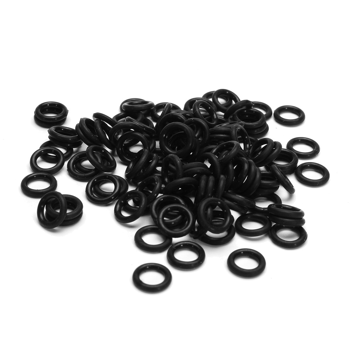 100 Mechanical Keyboard Keycap Rubber O-Ring Switch Dampeners for Cherry MX 1
