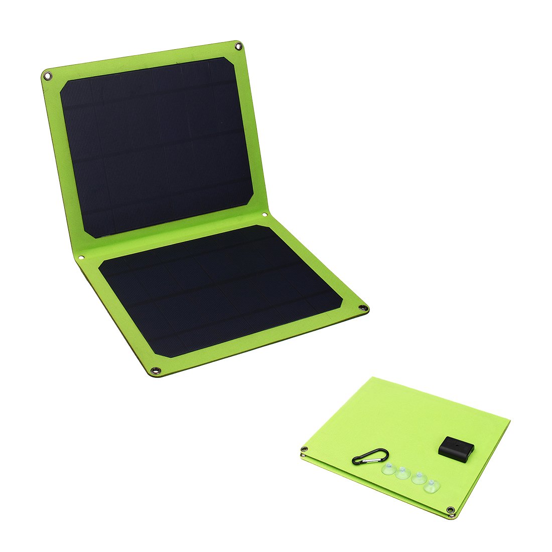 5V 14W Portable Folding Single Crystal Solar Panel with USB Socket for Outdoor 2