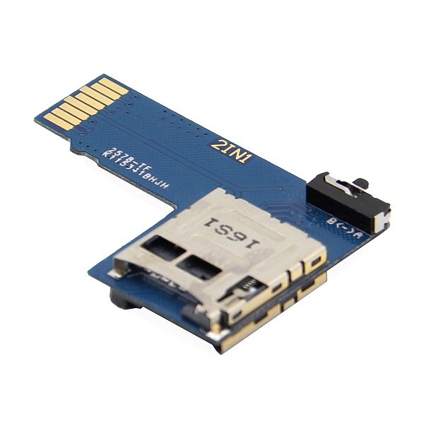 3PCS Dual Micro SD Card Adapter For Raspberry Pi 1