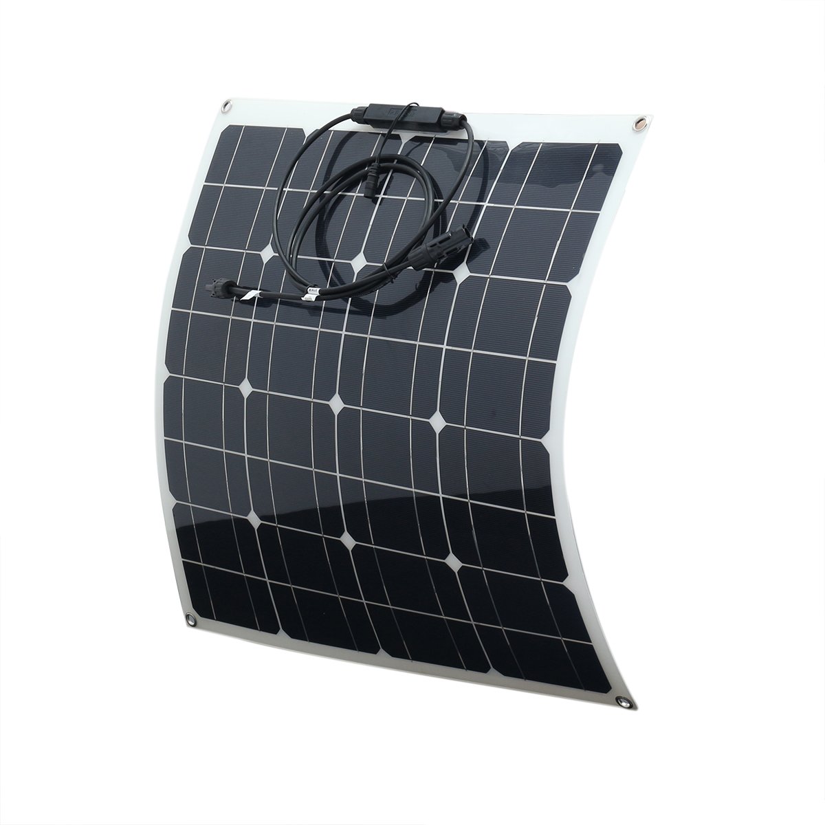 50W 560*540*2.5mm High Efficiency Portable Single Crystal Flexible Solar Panel 1