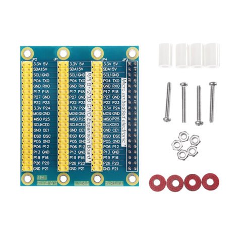 Expansion Board GPIO With Screw & Nut & Adhesinverubber Feet & Nylon Fixed Seat For Raspberry Pi 2/3 2