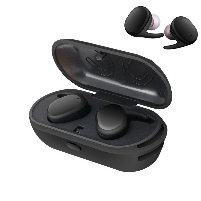 [Truly Wireless] Mini Stealth Stereo Wireless Bluetooth Dual Earphone Headphones With Charging Box 2