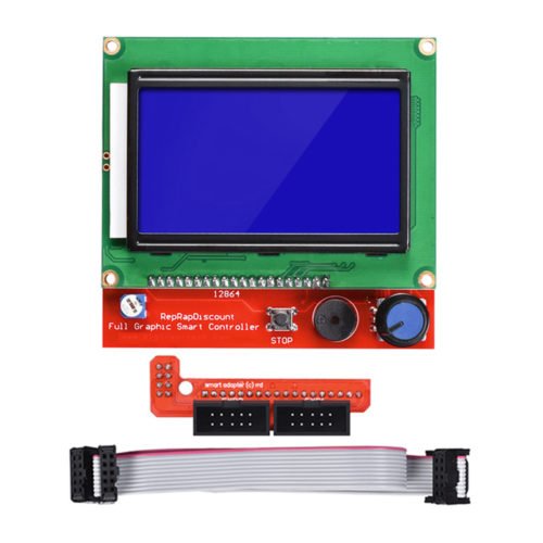 Rampas 1.4 Controller + Mega2560 R3 + 12864 Display with Limit Switch & A4988 Stepper Motor Driver DIY Kit for Arduino CNC 3D Printer 3