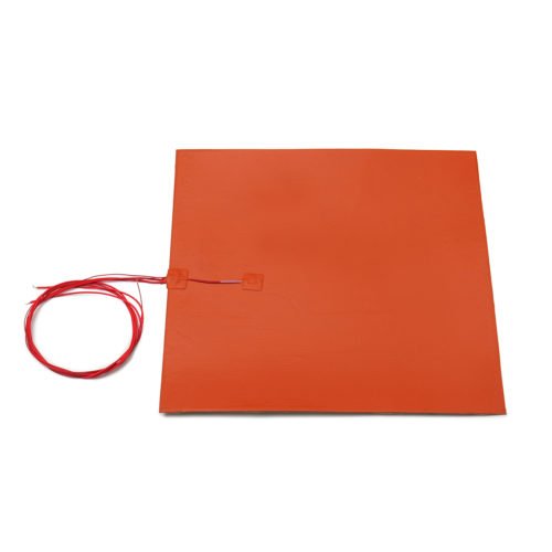1400w 240V 400*400mm Silicone Heater Bed Pad For 3D Printer Without Hole 2