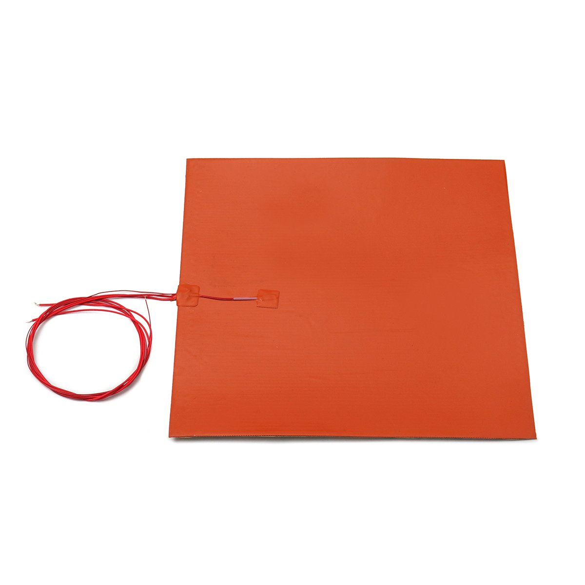 1400w 240V 400*400mm Silicone Heater Bed Pad For 3D Printer Without Hole 2 1400w 240V 400*400mm Silicone Heater Bed Pad For 3D Printer Without Hole - Image 2