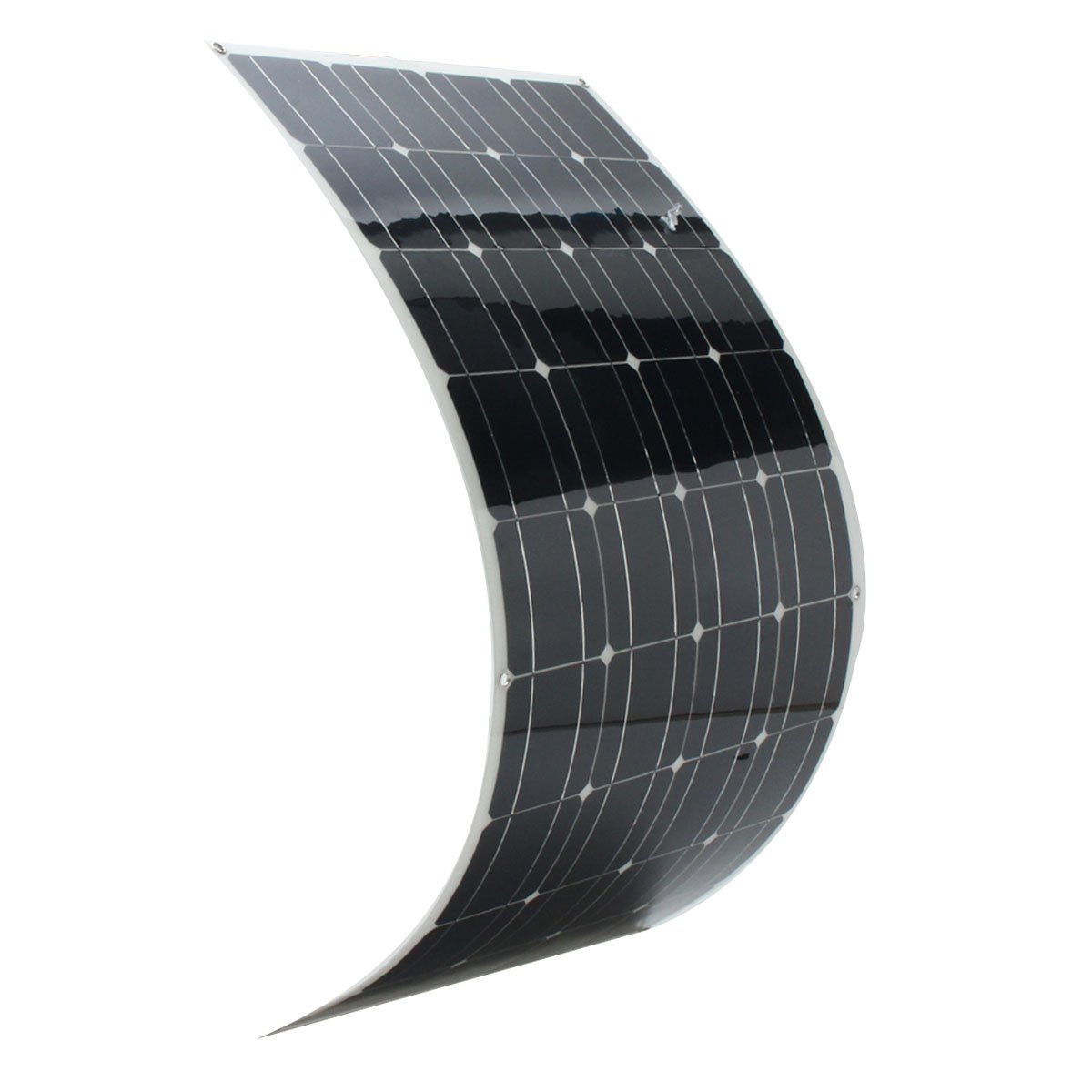 Elfeland® SP-36 120W 12V 1180*540mm Monocrystalline Semi Flexible Solar Panel With 1.5m Cable 1