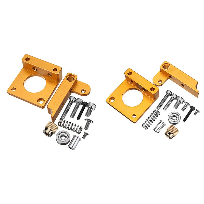 Aluminum Extruder Forward or Reverse Direction Bracket Kit Without 17 Stepper Motor For 3D Printer 1 Aluminum Extruder Forward or Reverse Direction Bracket Kit Without 17 Stepper Motor For 3D Printer