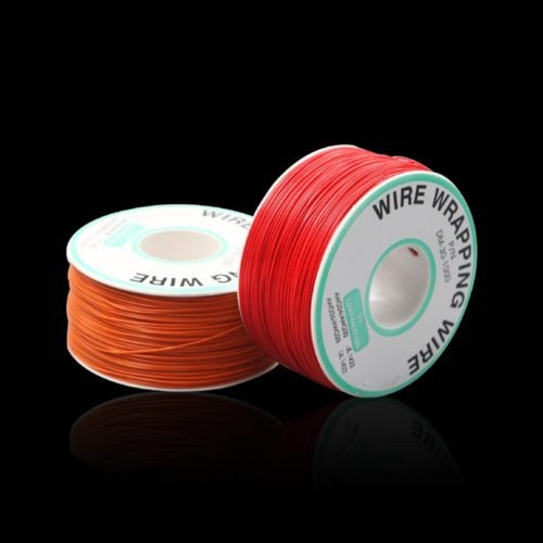250m 30AWG Red/Black/Yellow/Blue/Green/White/Purple/Orange OK Line Circuit Board Flyer Wire Airline PCB Jumper Cable Wrapping Wire 3