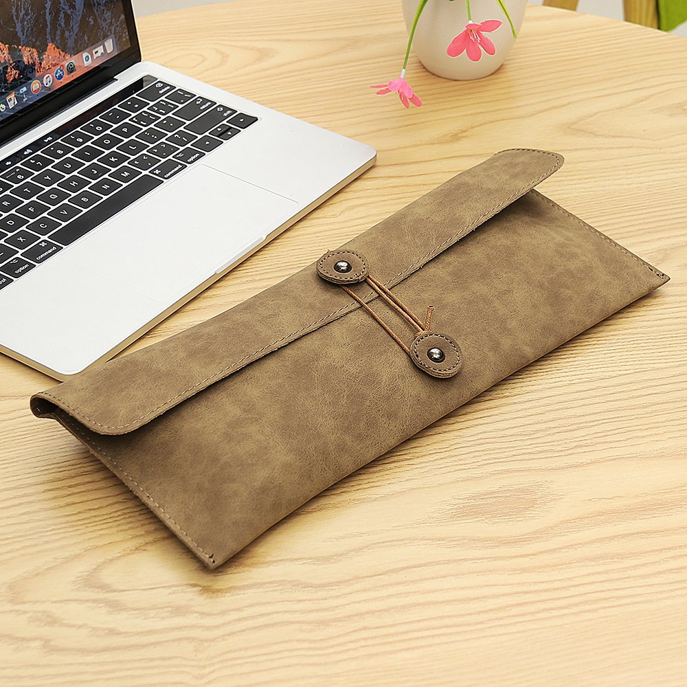 PU Leather Keyboard Storage Bag Dustproof Carrying Bag for 61 Key Mechanical Keyboard 7 PU Leather Keyboard Storage Bag Dustproof Carrying Bag for 61 Key Mechanical Keyboard - Image 7