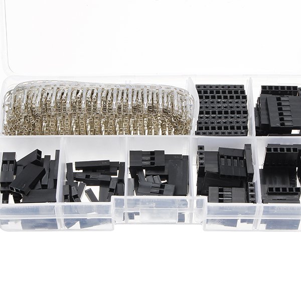 470Pcs 2.54mm Male Female Dupont Wire Jumper With Female Connector Housing Kit 2 470Pcs 2.54mm Male Female Dupont Wire Jumper With Female Connector Housing Kit - Image 2