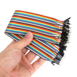120pcs 30cm Male To Male Jumper Cable Dupont Wire For Arduino