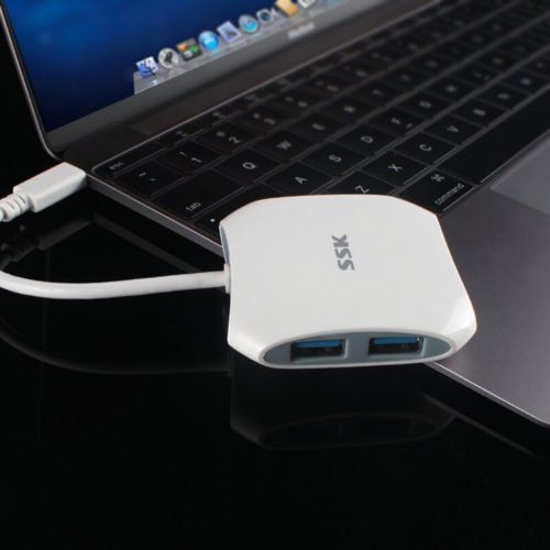 SSK SHU810 High Speed Type-C to 4-Port USB 3.0 Hub 4