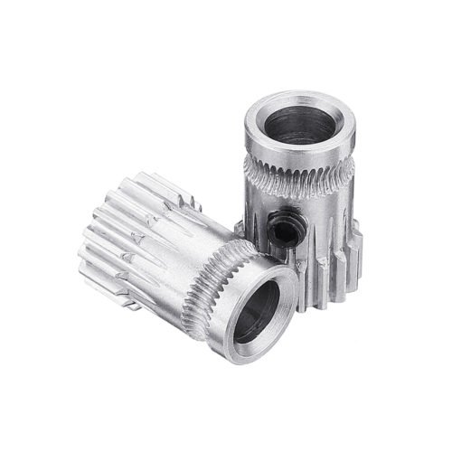 Stainless Steel Two-way Driver Gear Extruder Feeding Wheel For 1.75mm Filament 3D Printer Part 3