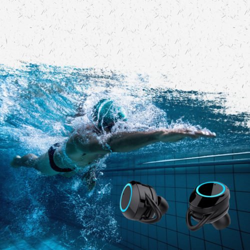 Touch Control True wireless Bluetooth 5.0 Earphone Mini HiFi Stereo IPX6 Waterproof Headphone 4