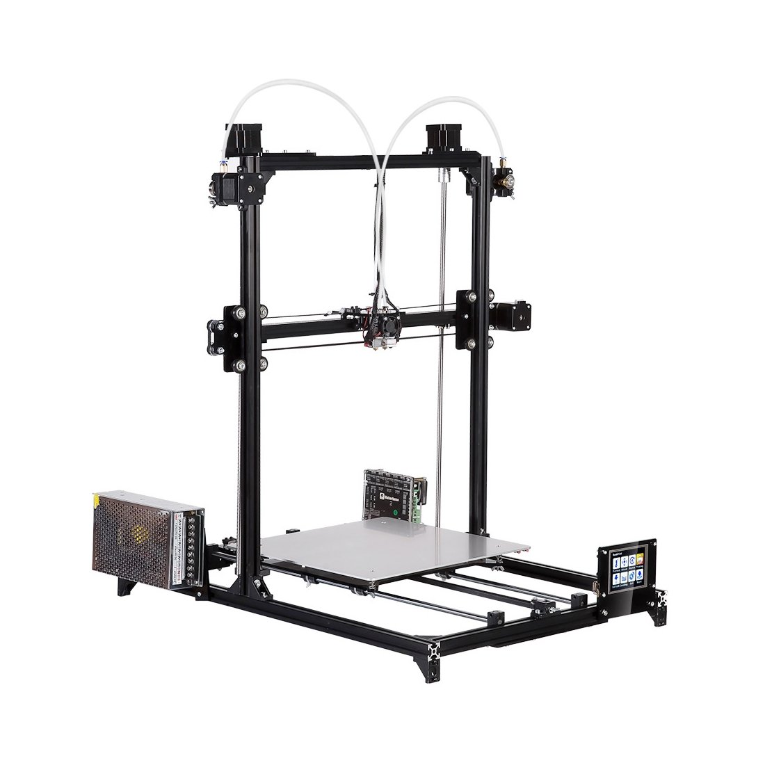 FLSUN® C Plus Desktop DIY 3D Printer With Touch Screen Dual Nozzle Auto Leveling Double Z-motors Support Flexible Filament 300*300*420mm Printing Size 2 FLSUN® C Plus Desktop DIY 3D Printer With Touch Screen Dual Nozzle Auto Leveling Double Z-motors Support Flexible Filament 300*300*420mm Printing Size - Image 2