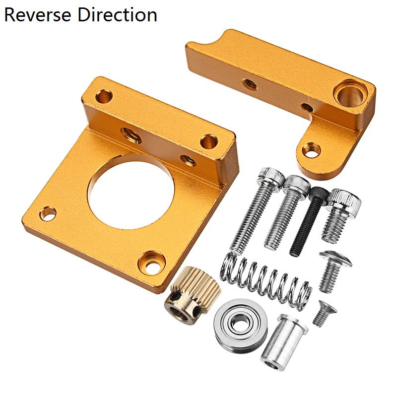 Aluminum Extruder Forward or Reverse Direction Bracket Kit Without 17 Stepper Motor For 3D Printer 14 Aluminum Extruder Forward or Reverse Direction Bracket Kit Without 17 Stepper Motor For 3D Printer - Image 14