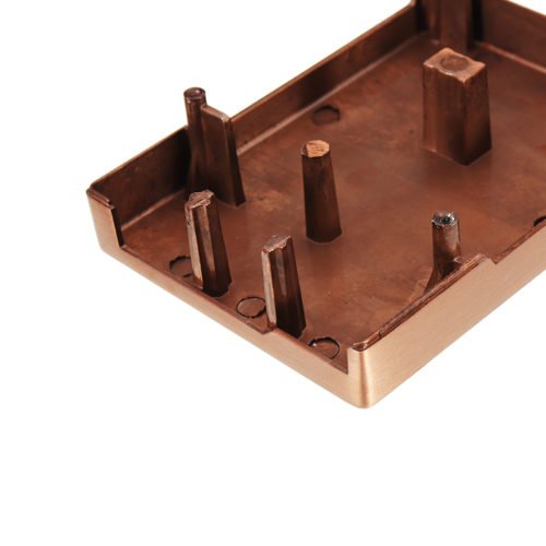 Bronze/Red Copper Aluminum Alloy Case Shell For Raspberry Pi 3 Pi 2 B+ 8