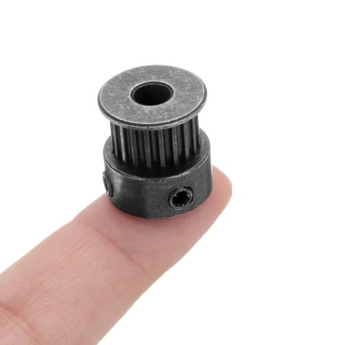 Creality 3D® Black 2GT-20 Teeth Aluminum Timing Pulley Wheel 5mm Inner For Ender-3 3D Printer 2