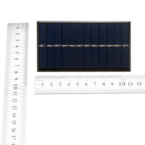 6V 1W 60*110mm Polycrystalline Mini Solar Panel Epoxy Board for DIY Learning 8