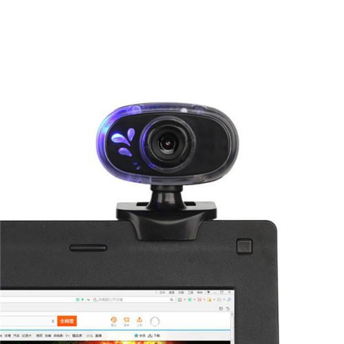 A881 USB 360º Rotation Blue Light 12 Million Pixels with Mic Webcam Camera for PC Laptop 5