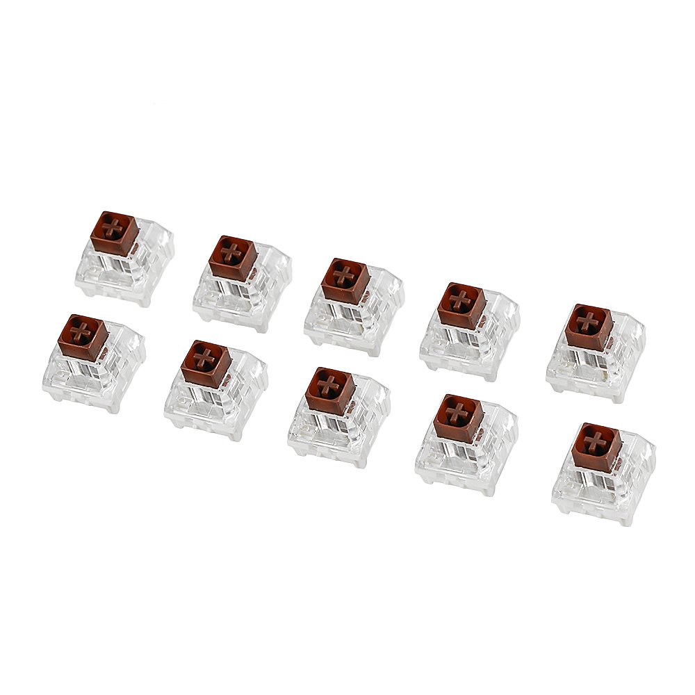 10Pcs Kailh BOX Brown Switch Keyboard Switches for Mechanical Gaming Keyboard 2 10Pcs Kailh BOX Brown Switch Keyboard Switches for Mechanical Gaming Keyboard - Image 2