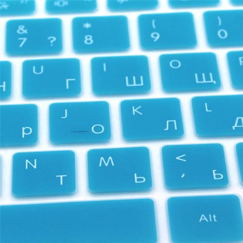 Russian Silicone Keyboard Cover For 12.5 inch 13.3 inch XIAOMI AIR Laptop Notebook Accessories 7