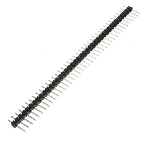 100 Pcs 40 Pin 2.54mm Single Row Male Pin Header Strip For Arduino Prototype Shield DIY 4