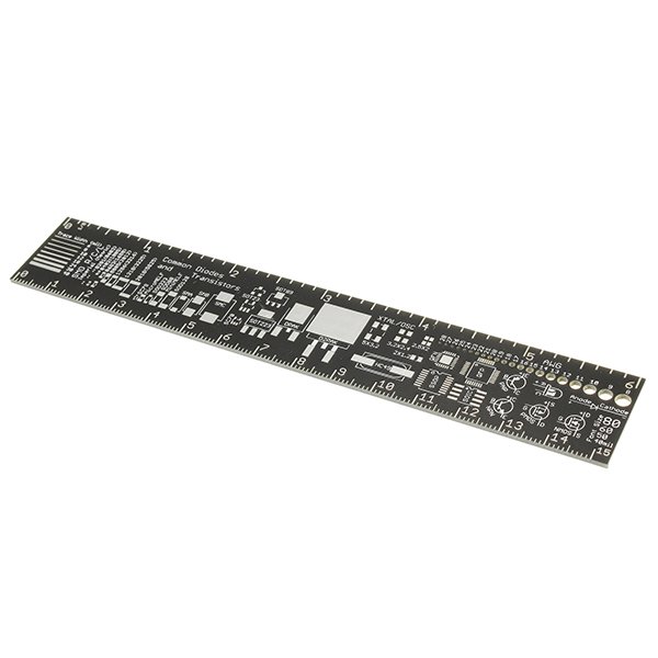 3Pcs 15cm Duinopeak PCB Ruler Measuring Tool Resistor Capacitor Chip IC SMD Diode Transistor Package Electronic Stocks For Electronic Engineers/Geeks/ 5 3Pcs 15cm Duinopeak PCB Ruler Measuring Tool Resistor Capacitor Chip IC SMD Diode Transistor Package Electronic Stocks For Electronic Engineers/Geeks/ - Image 5