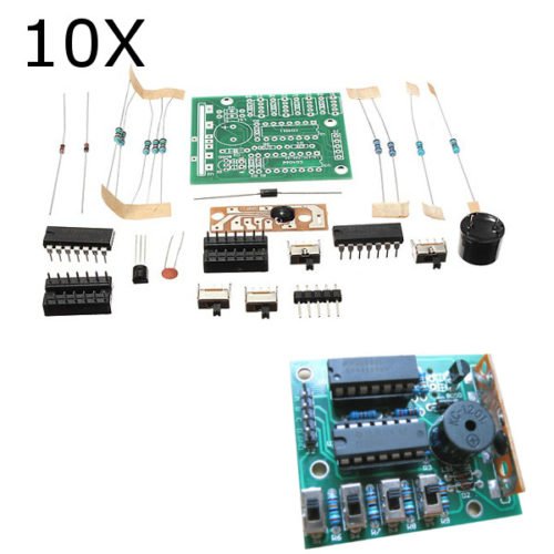 10Pcs DIY 16 Sound Box 16 Music Box Kit Electronic DIY Suite 1
