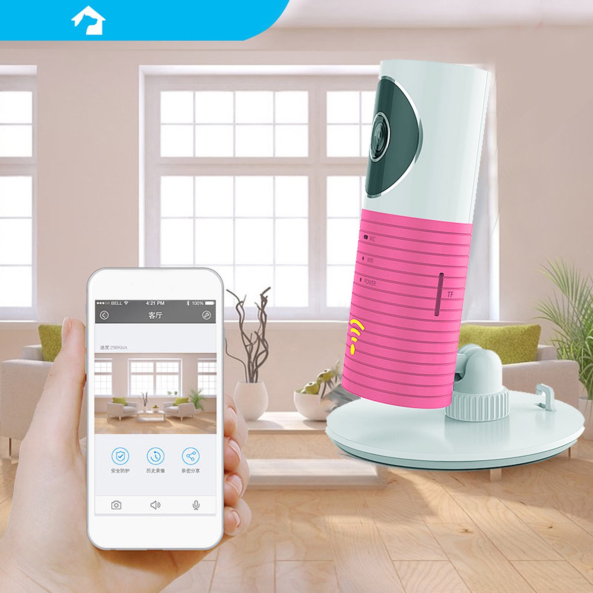 1080P HD IP Wireless Smart WiFi CCTV Camera Video Baby Monitor 2 way Speaker 9 1080P HD IP Wireless Smart WiFi CCTV Camera Video Baby Monitor 2 way Speaker - Image 9