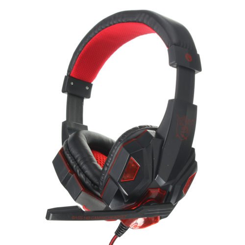 USB 3.5mm LED Surround Stereo Gaming Headset Headbrand Headphone With Mic 2