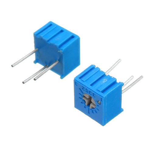 65Pcs 100R-1M Each 1 3362 Potentiometer Package 3362P Adjustable Resistor 8
