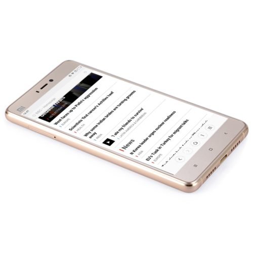 Xiaomi Mi4S 5.0 inch MIUI 8 4G Smartphone Snapdragon 808 64bit Hexa Core Fingerprint ID 3GB RAM 64GB ROM 13.0MP + 5.0MP Dual Cameras Quick Charge Type 8