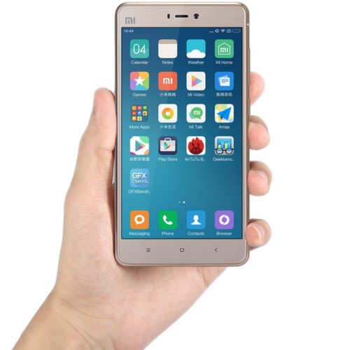 Xiaomi Mi4S 5.0 inch MIUI 8 4G Smartphone Snapdragon 808 64bit Hexa Core Fingerprint ID 3GB RAM 64GB ROM 13.0MP + 5.0MP Dual Cameras Quick Charge Type 11