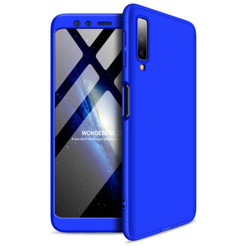 Bakeey™ 3 in 1 Double Dip 360° Hard PC Protective Case For Samsung Galaxy A7 2018 / A9 2018 17