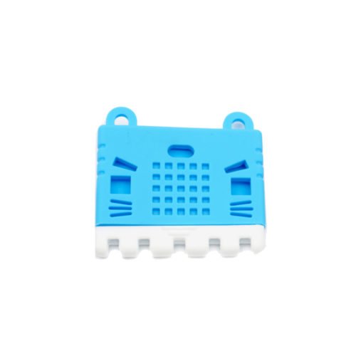 2Pcs Blue Color Cute Pattern Silicone Protective Case for Micro:bit Expansion Board DIY Part 6