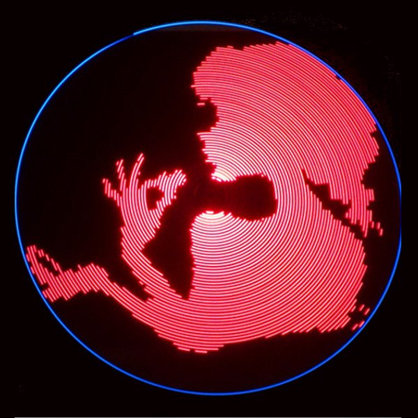 Flat POV 64 LED Rotating Advertising Light DIY LED Flash Kit Electronic Creative LED Production 11 Flat POV 64 LED Rotating Advertising Light DIY LED Flash Kit Electronic Creative LED Production - Image 11