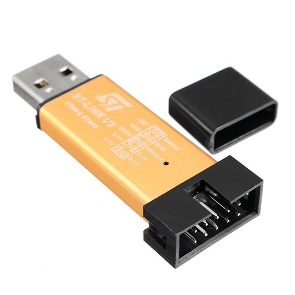 5pcs 3.3V 5V XTW ST-LINK V2 STM8 / STM32 Simulator Programmer Downloader Debugger 500MA Fuse Short Circuit Protection Aluminum Alloy U Disk Shell With 4 5pcs 3.3V 5V XTW ST-LINK V2 STM8 / STM32 Simulator Programmer Downloader Debugger 500MA Fuse Short Circuit Protection Aluminum Alloy U Disk Shell With - Image 4