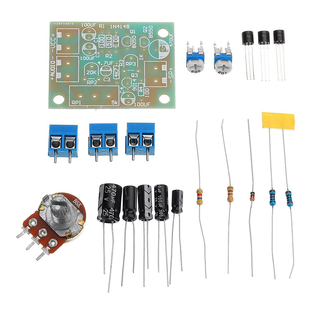 5pcs DIY OTL Discrete Component Power Amplifier Kit Electronic Production Kit 2 5pcs DIY OTL Discrete Component Power Amplifier Kit Electronic Production Kit - Image 2