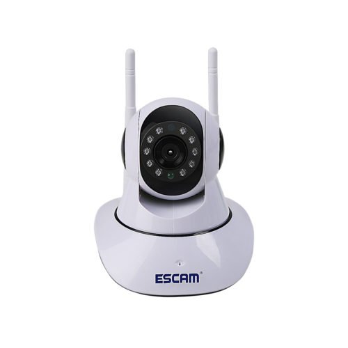 ESCAM G02 Dual Antenna 720P Pan/Tilt WiFi IP IR Camera Support ONVIF Max Up to 128GB Video Monitor 1