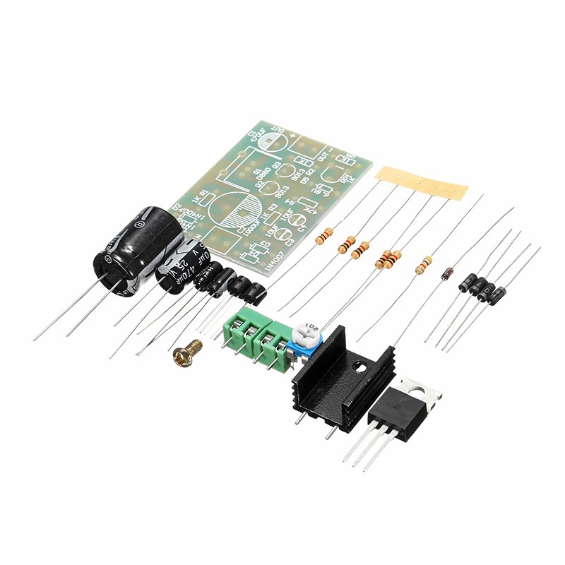 DIY D880 Transistor Series Power Supply Regulator Module Board Kit 2